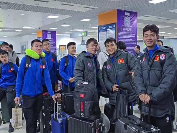 Bóng đá VN 18/3: Đội tuyển U23 Việt Nam đã có mặt tại Tajikistan