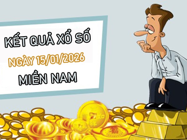 Dự đoán XSMN 15/1/2026 – Soi cầu Miền Nam thứ 5 siêu chuẩn