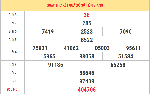 Tham khảo quay thử xổ số Tiền Giang hôm nay 24/5 lấy số phát đạt